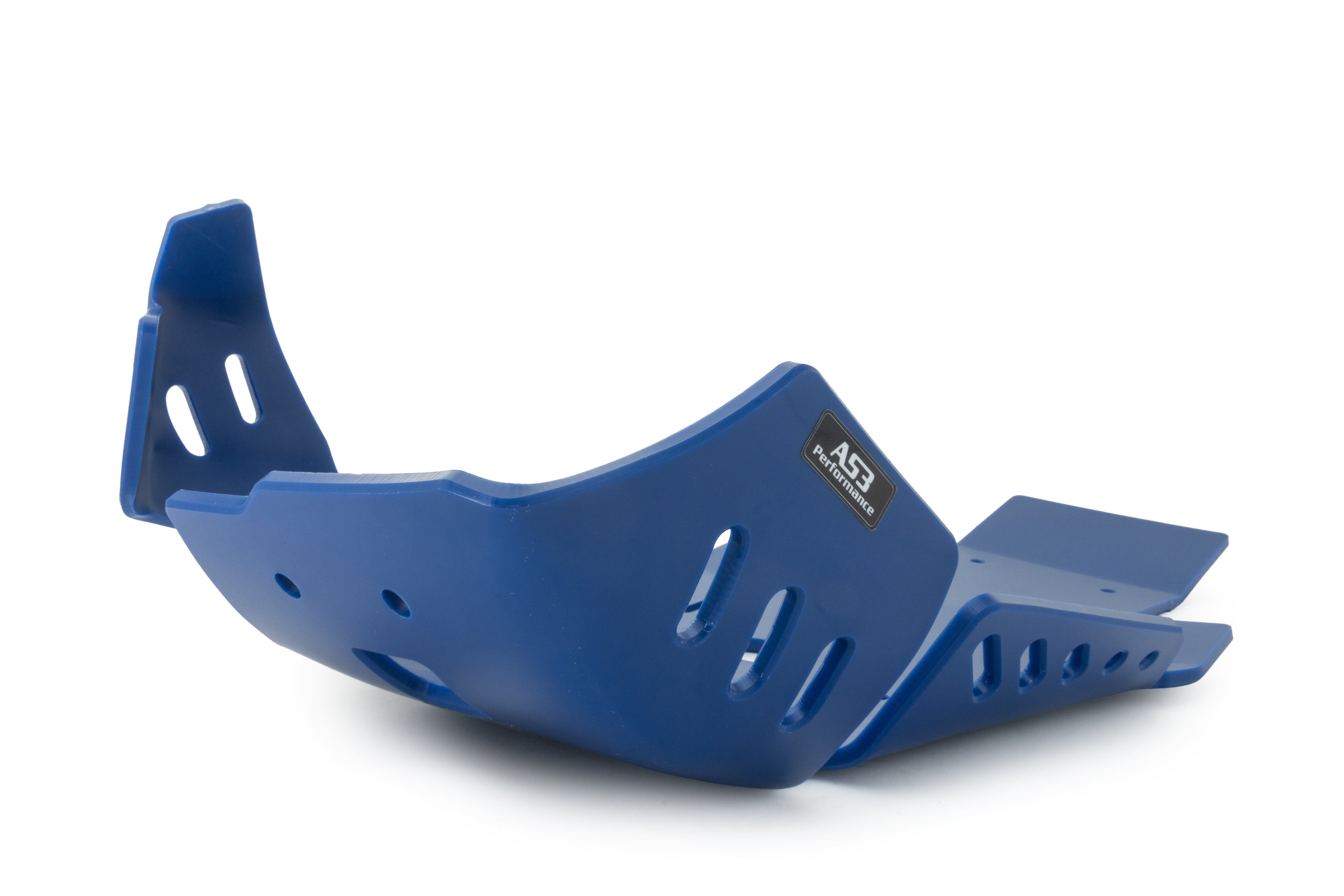 YAMAHA YZ 250 2005-2025 AS3 DTC PLASTIC SKID PLATE AND LINKAGE GUARD BLUE