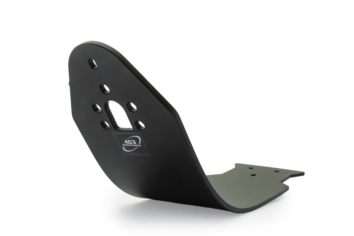 YAMAHA YZ 250 F 2010-2013 AS3 DTC PLASTIC SKID PLATE SUMP GUARD BLACK