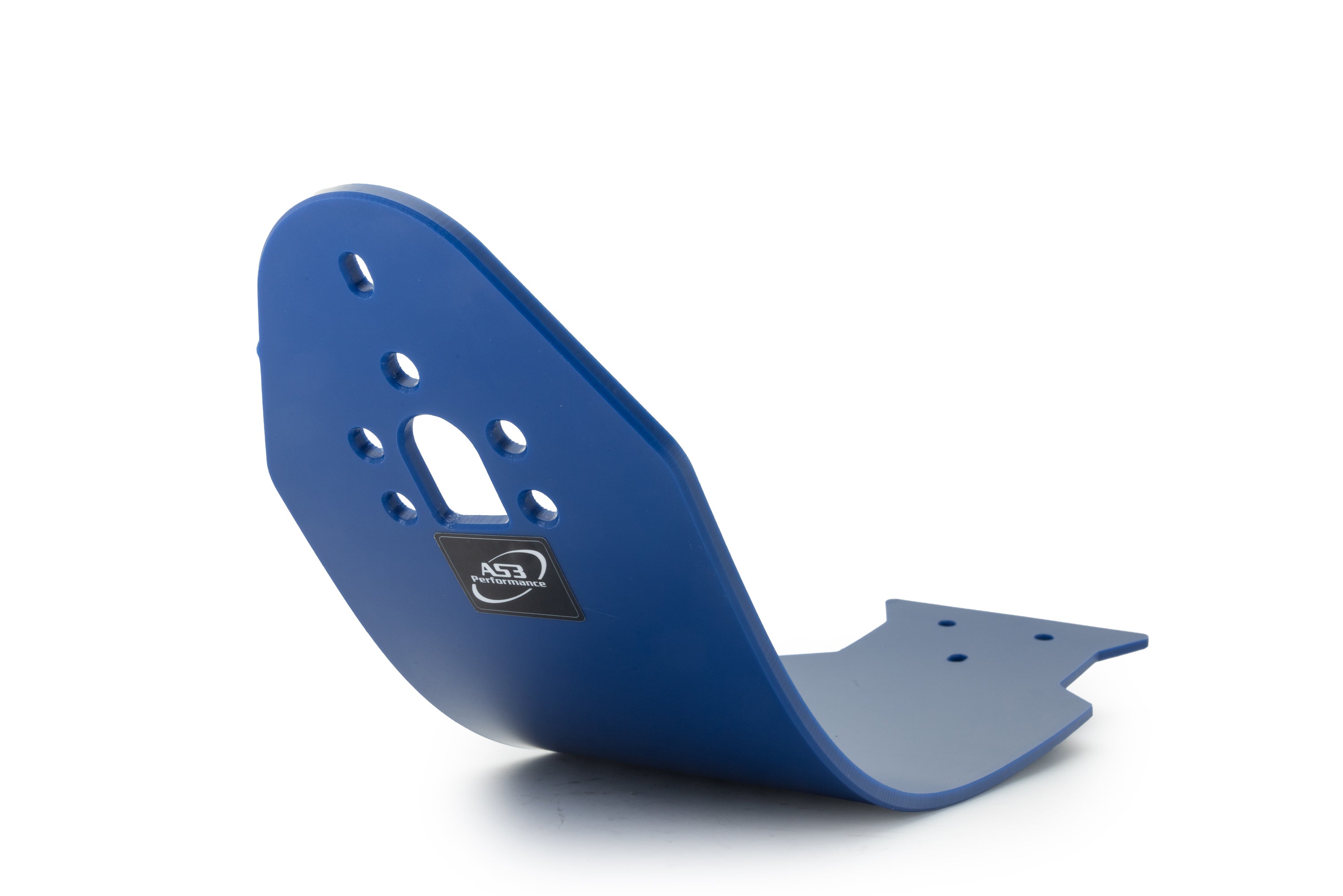 YAMAHA YZ 250 F 2010-2013 AS3 DTC PLASTIC SKID PLATE SUMP GUARD BLUE