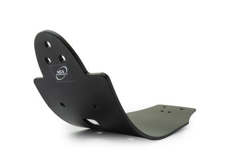 YAMAHA YZ 450 F 2014-2017 AS3 DTC PLASTIC SKID PLATE SUMP GUARD BLACK
