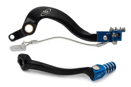 AS3 Versnellingspook & Rempedaal Set Blauw