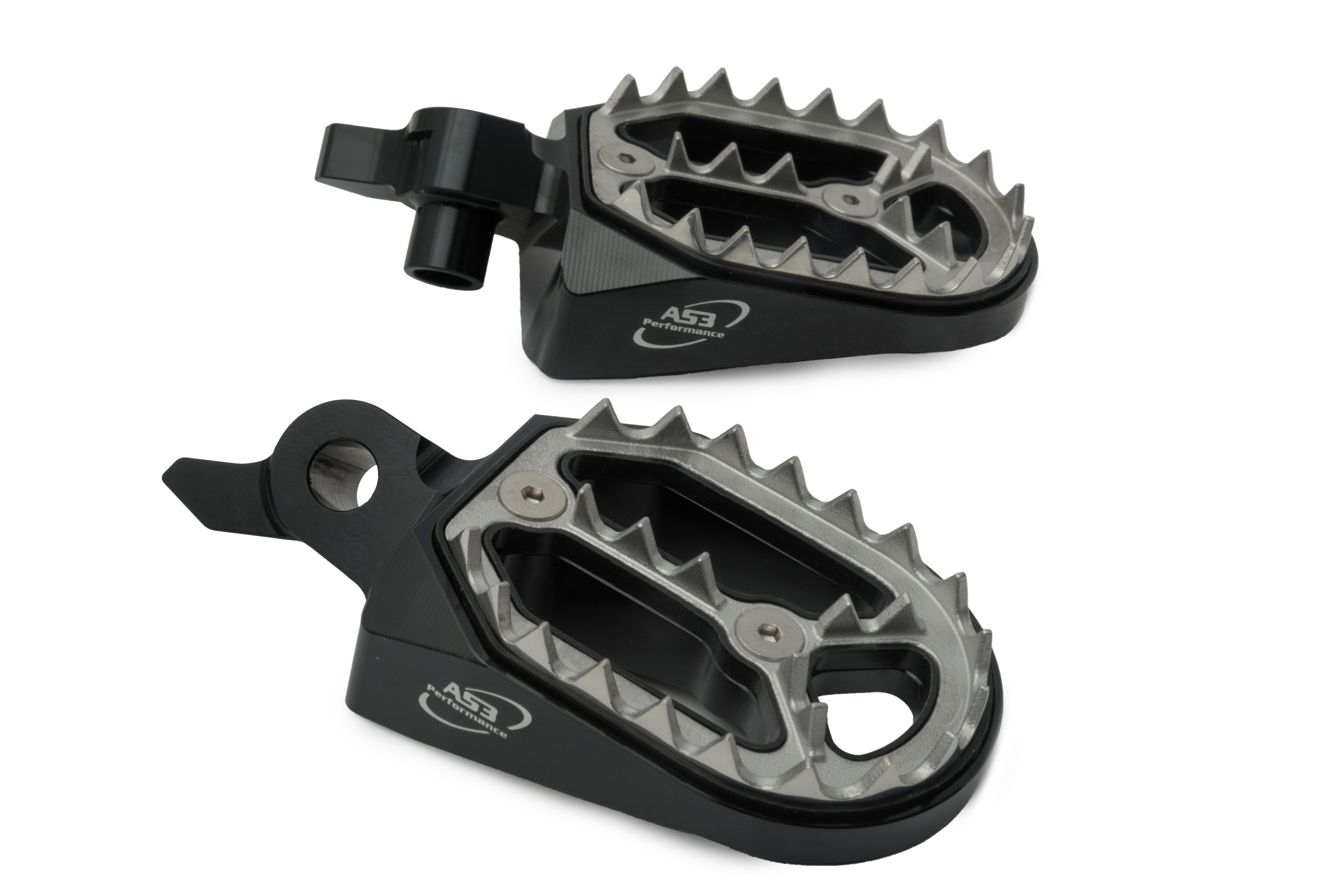 AS3 Factory Series Voetsteunen Zwart