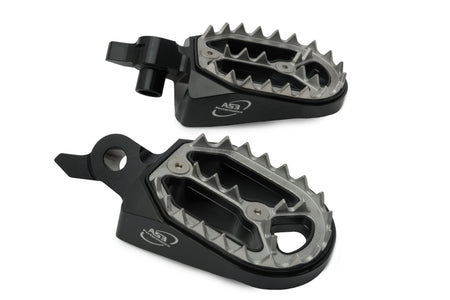 AS3 Factory Series Voetsteunen Zwart