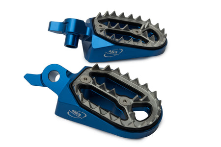 AS3 Factory Series Voetsteunen Blauw
