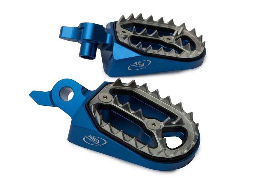 AS3 Factory Series Voetsteunen Blauw
