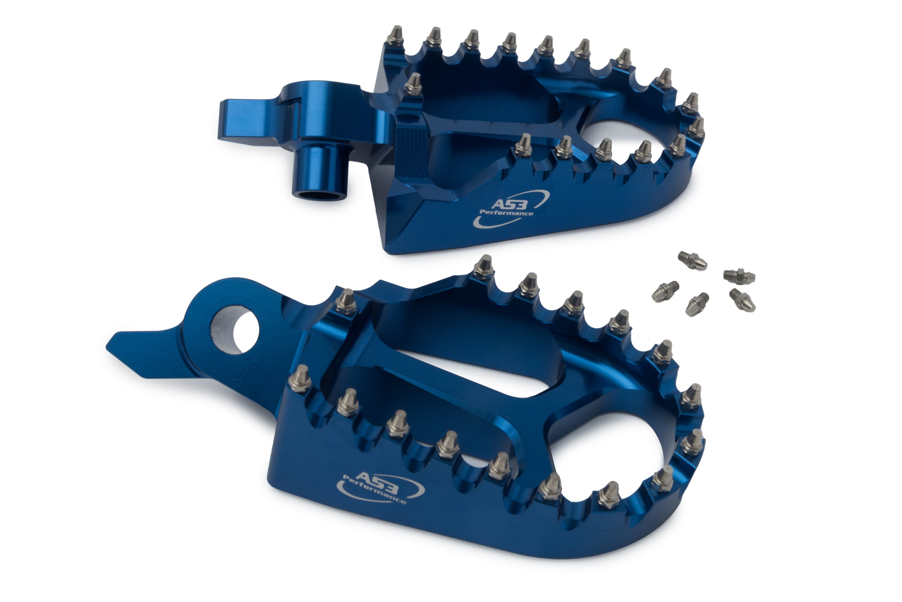 AS3 Racing Series Voetsteunen Blauw