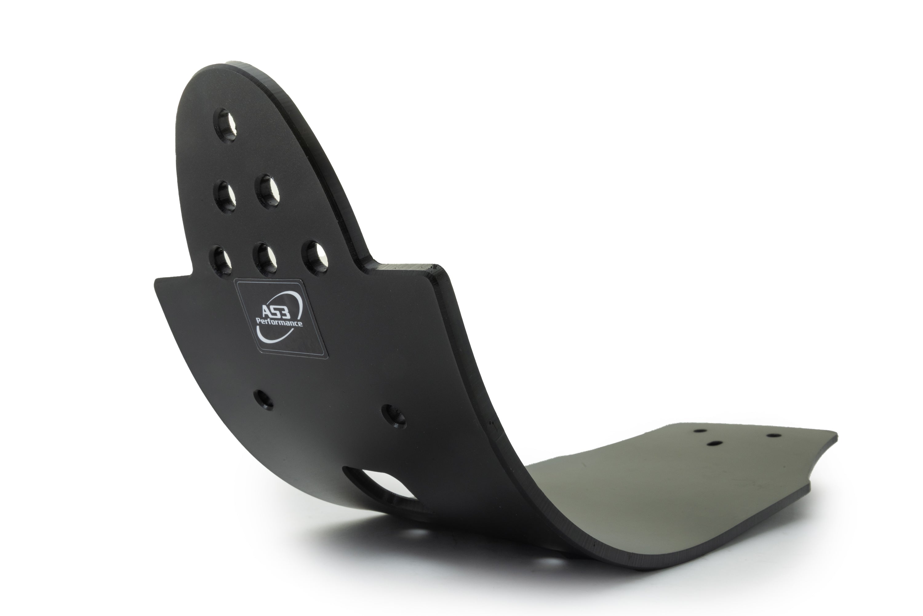 YAMAHA YZ 450 F 2010-2013 AS3 DTC PLASTIC SKID PLATE SUMP GUARD BLACK