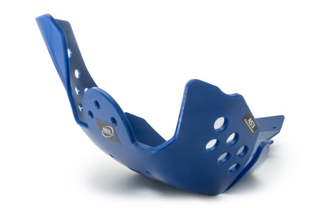 YAMAHA YZ 450 F 2019-2022 WR 450 F 2019-2022 AS3 DTC PLASTIC SKID PLATE AND LINKAGE GUARD BLUE