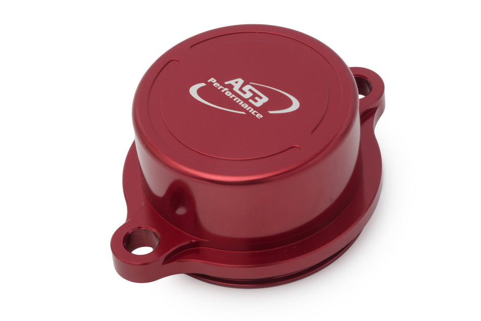 YAMAHA YZ 450 F 2023-2024 YZ 450 FX 2024 WR 450 F 2024 AS3 OIL FILTER CAP COVER RED