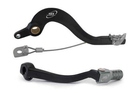 AS3 Factory Series Rempedaal & Versnellingspook Zwart