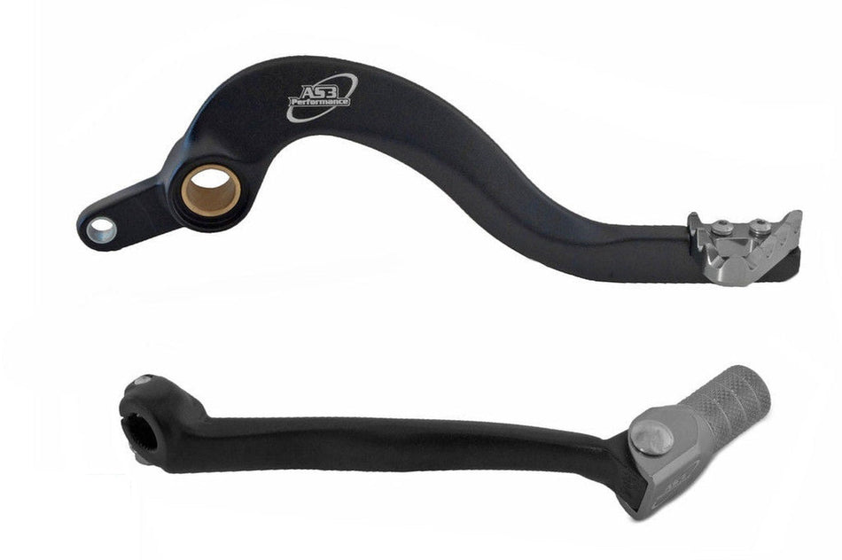 AS3 Factory Series Rempedaal & Versnellingspook Zwart