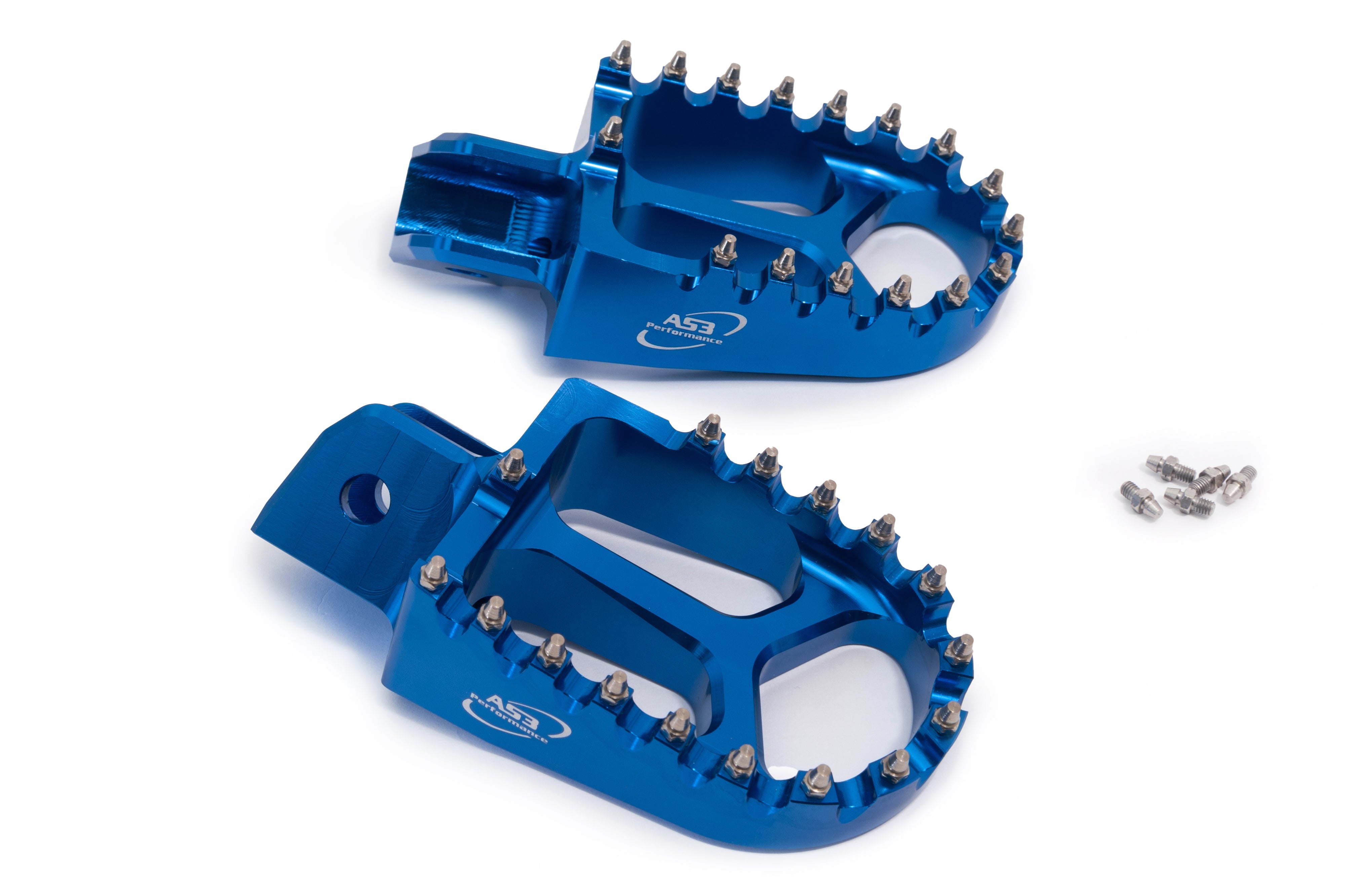 AS3 Racing Series Voetsteunen Blauw