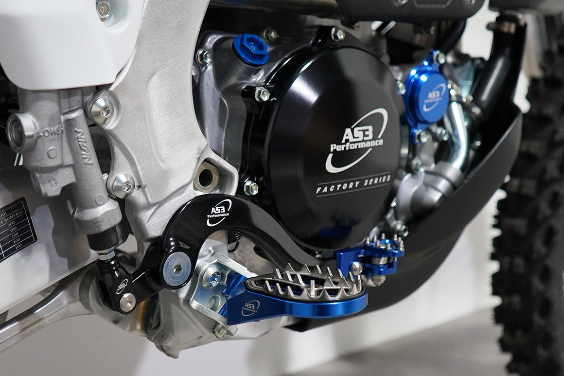 AS3 Factory Series Voetsteunen Blauw