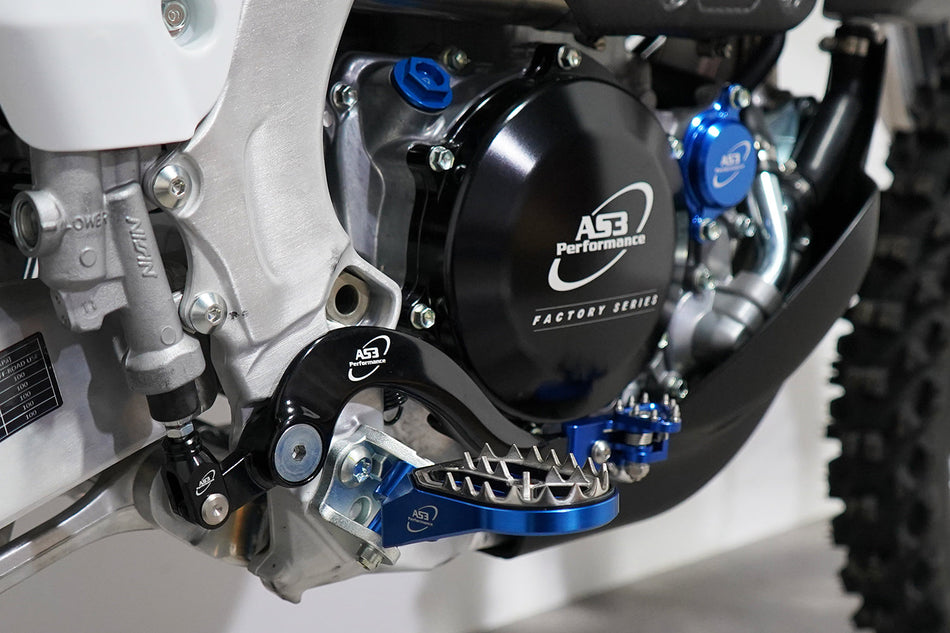 AS3 Factory Series Voetsteunen Blauw