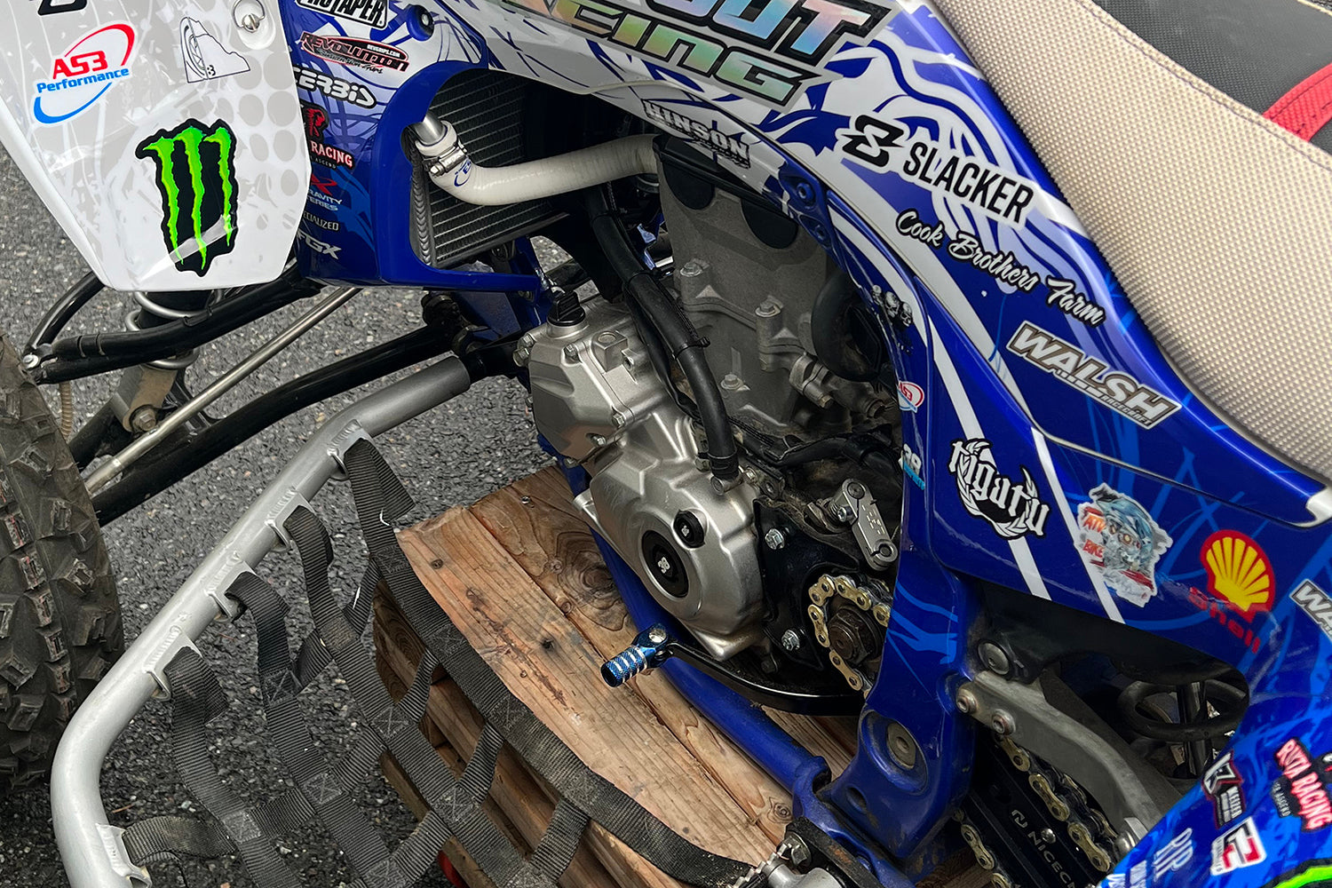 AS3 Versnellingspook Blauw