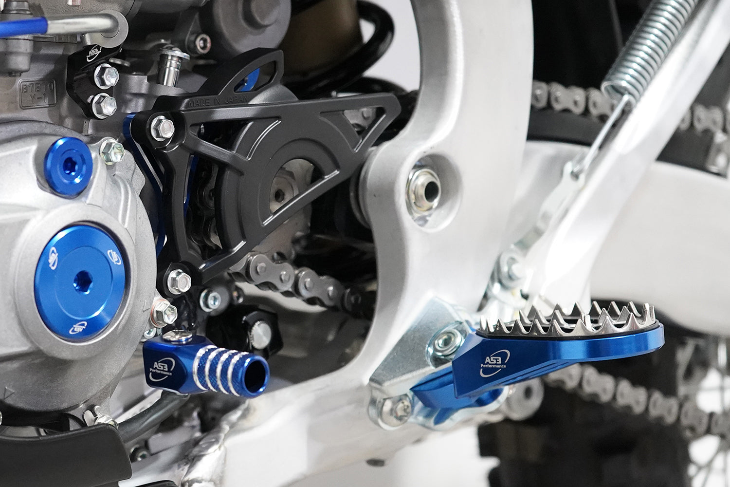 AS3 Factory Series Voetsteunen Blauw