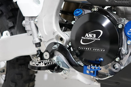 AS3 Factory Series Voetsteunen Zwart