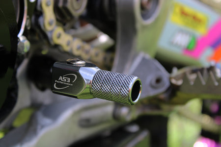 AS3 Factory Series Rempedaal & Versnellingspook Zwart