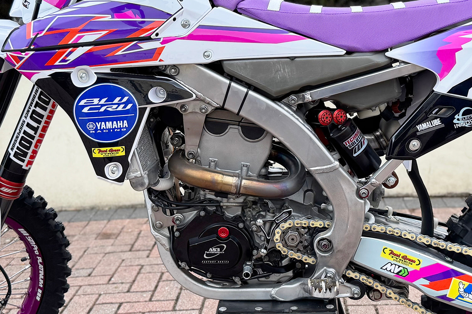 AS3 Factory Series Rempedaal & Versnellingspook Zwart