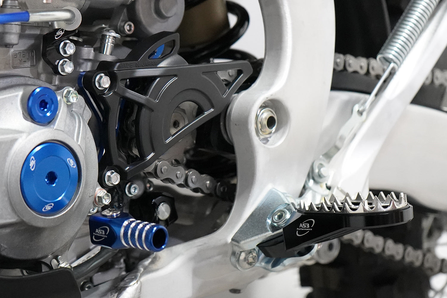 AS3 Factory Series Voetsteunen Zwart