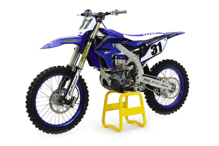 YAMAHA YZ 450 F 2023-2025 WR 450 F 2023 AS3 DTC PLASTIC SKID PLATE AND LINKAGE GUARD BLACK
