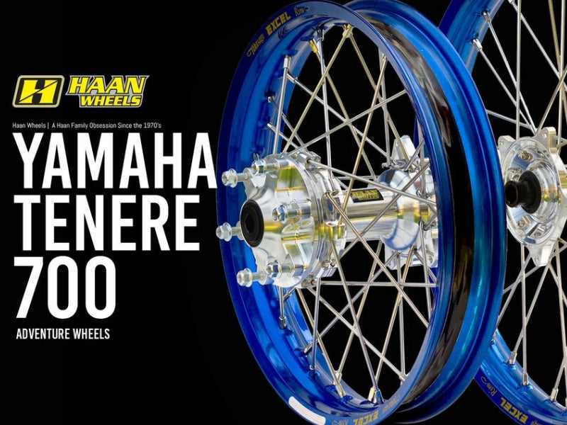Set HAAN Adventure wheels Yamaha Tenere 700