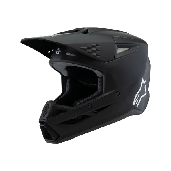 Helm Jeugd SM3 Effen Zwart