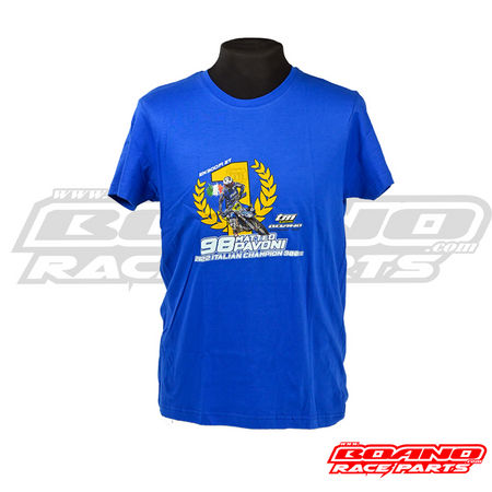 BOANO T-shirt Matteo Pavoni Italiaans kampioen 300cc