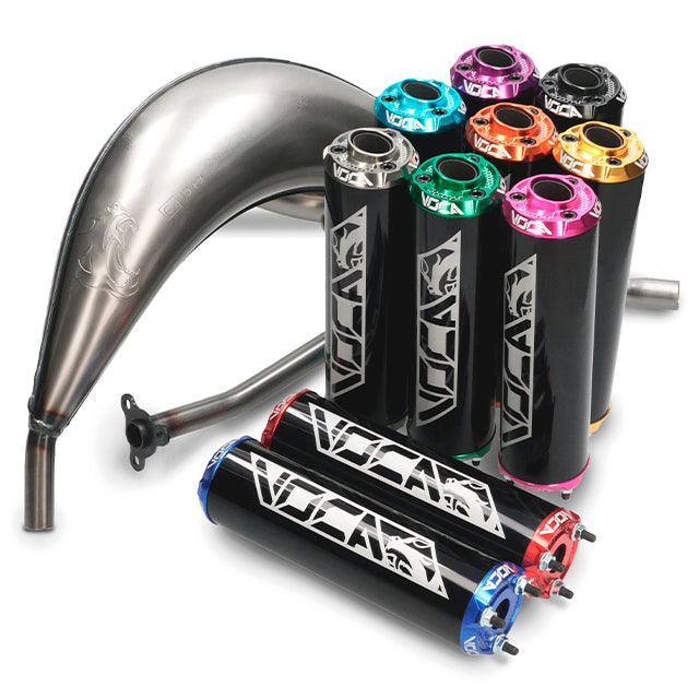 VOCA Cross uitlaat 50/70cc (CE) – Fantic 50