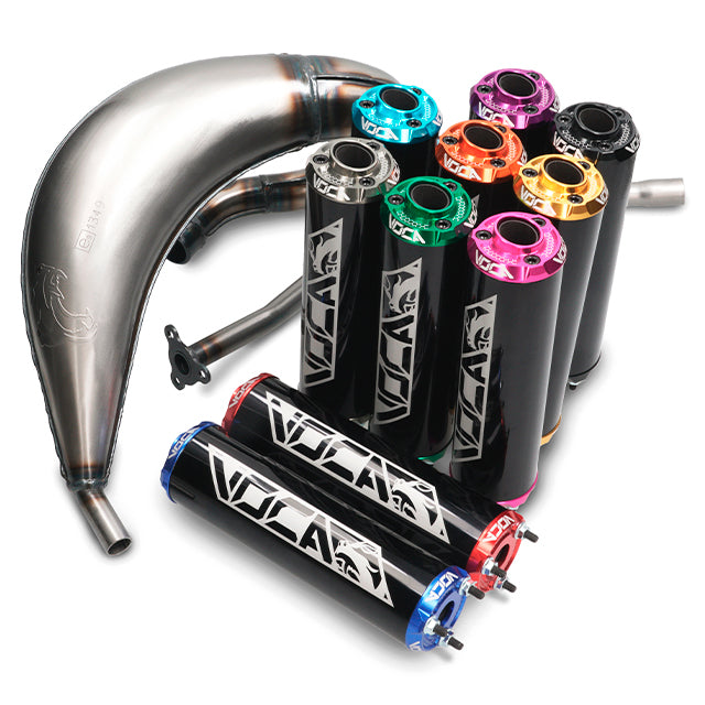 VOCA Cross uitlaat 50/70cc (CE) – Rieju MRT 50