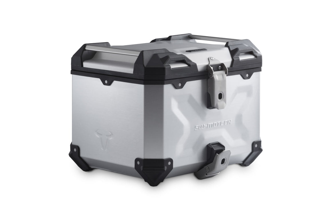 SW-Motech TRAX ADV aluminium topkoffer 38 liter zilver