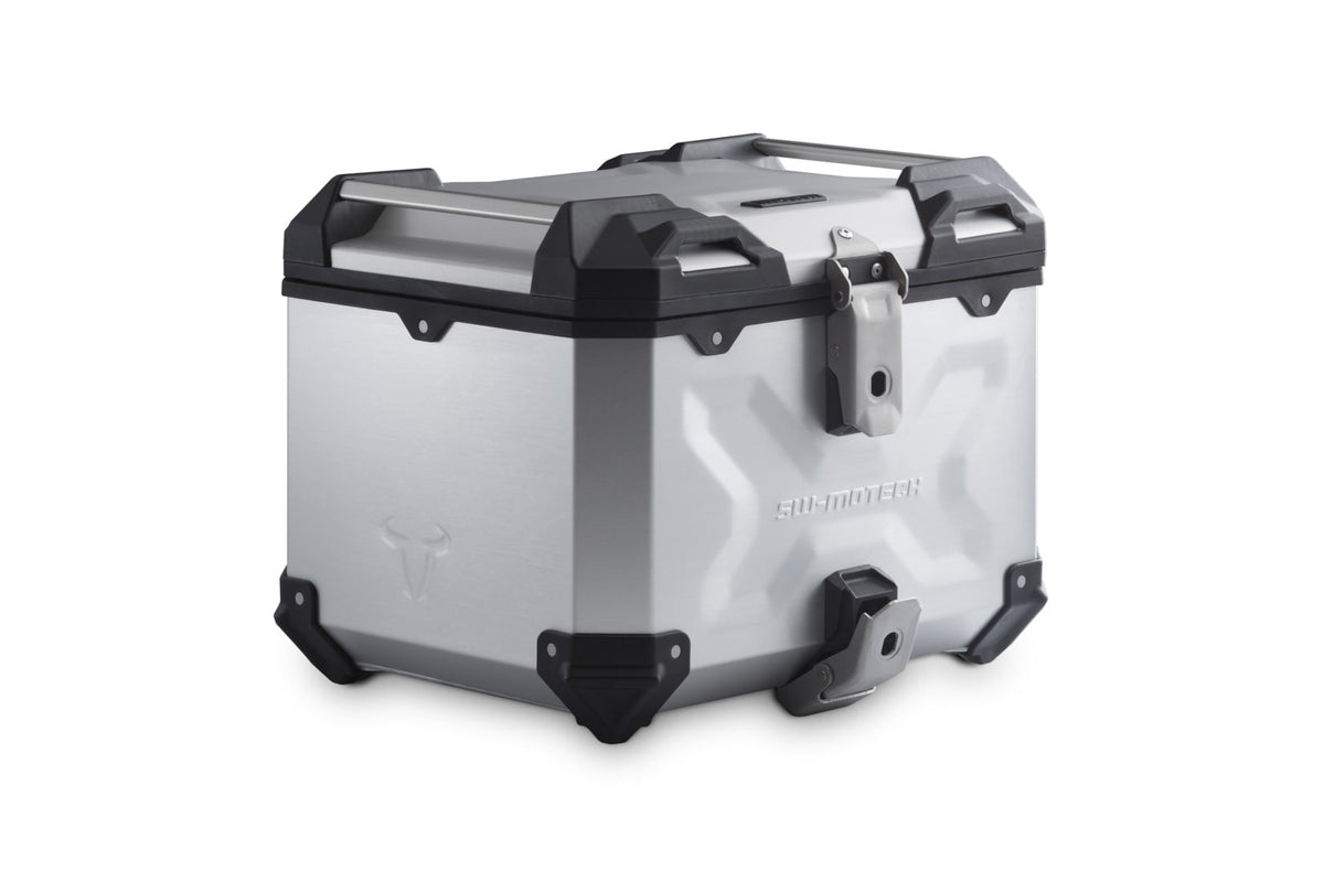 SW-Motech TRAX ADV aluminium topkoffer 38 liter zilver