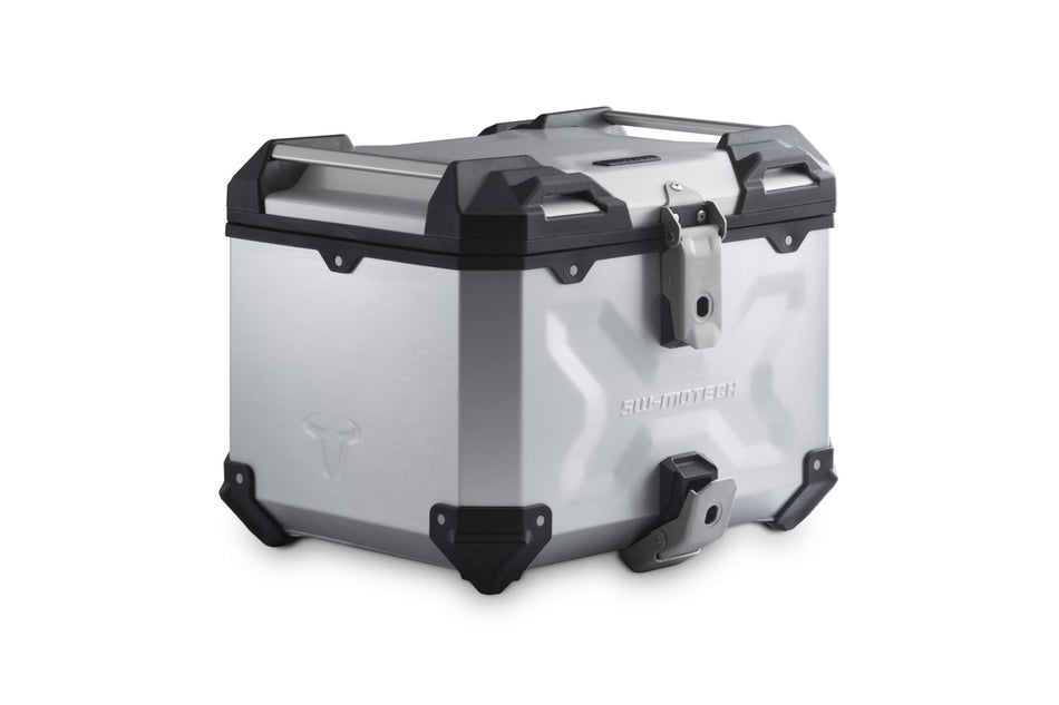 SW-Motech TRAX ADV aluminium topkoffer 38 liter zilver