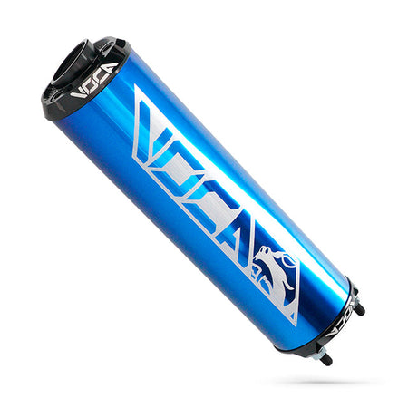 VOCA CNC Aluminium demper – zwarte eindkap