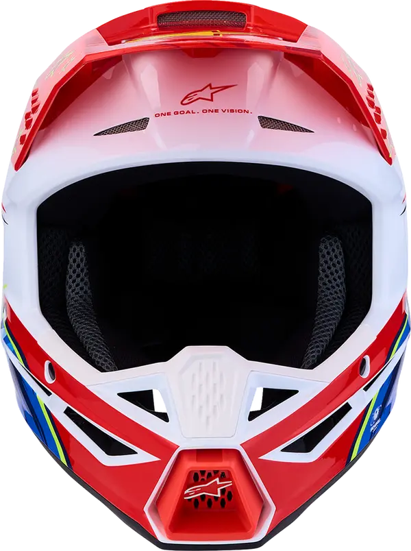 Alpinestars Helm SM3 FALCON Rood/Wit/Blauw