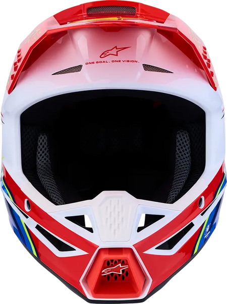Alpinestars Helm SM3 FALCON Rood/Wit/Blauw