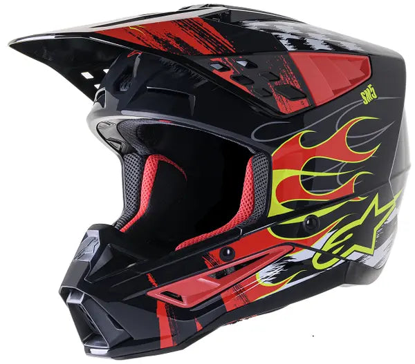 Helm SM5 RASH Rood/Groen