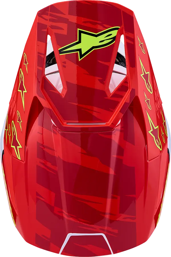 Alpinestars Helm SM3 FALCON Rood/Wit/Blauw