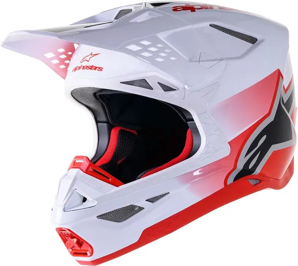 Helm SM10 UNIT Rood/Wit