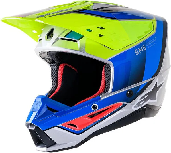 Helm SM5 SAIL Geel/Blauw