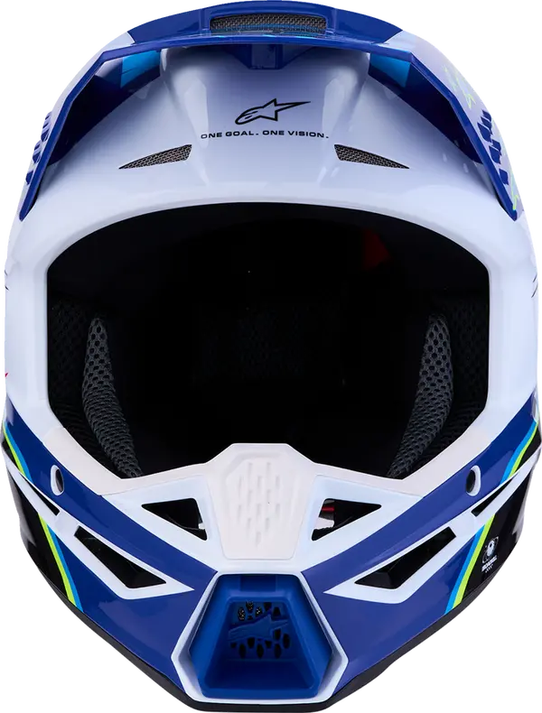 Alpinestars Helm Jeugd SM3 FALCON Blauw/Zwart/Roze