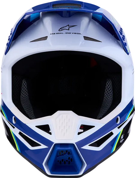 Alpinestars Helm Jeugd SM3 FALCON Blauw/Zwart/Roze