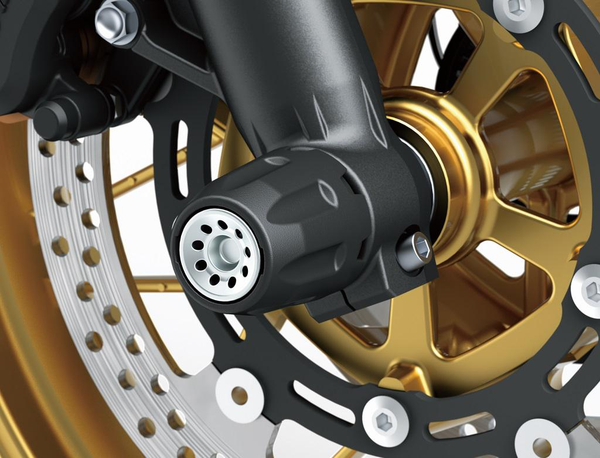 Front axle protectors (Ninja 7 Hybrid & Z650RS)