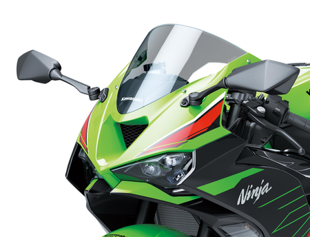 Windshield Smoke (Ninja ZX-6R)