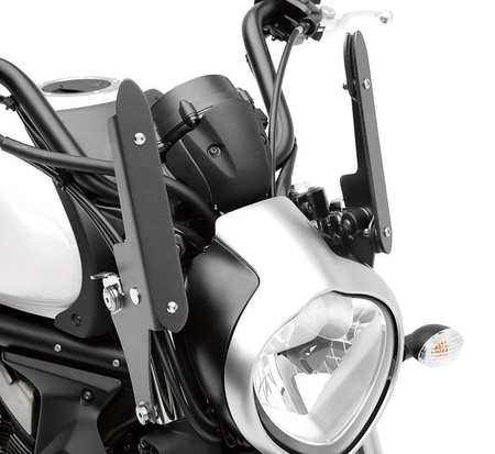 KQR Windshield Bracket Kit, Black (Vulcan S)