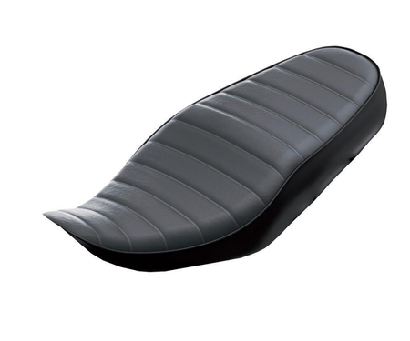 Lowered Saddle with Black Piping (W800)