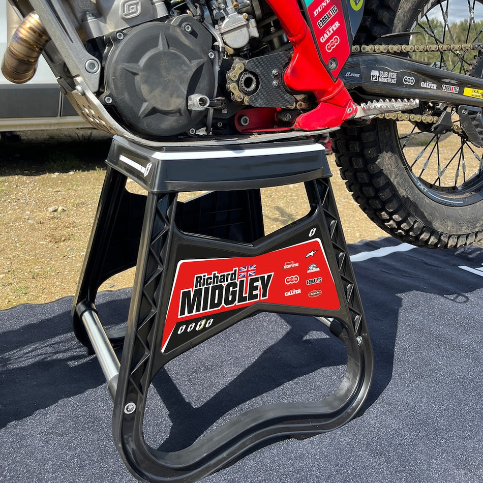 Jitsie Custom Plastic Moto Stand Stickers
