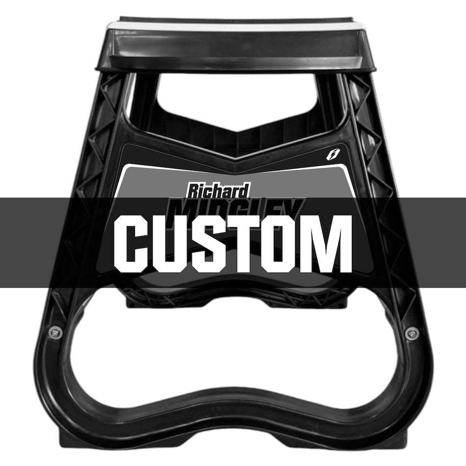 Jitsie Custom Plastic Moto Stand Stickers