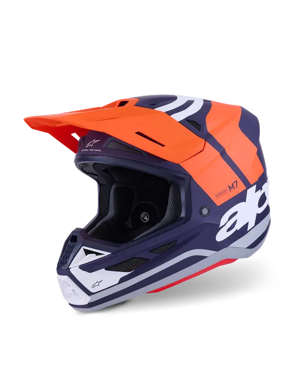 Helm SM7 CORE Oranje/Blauw