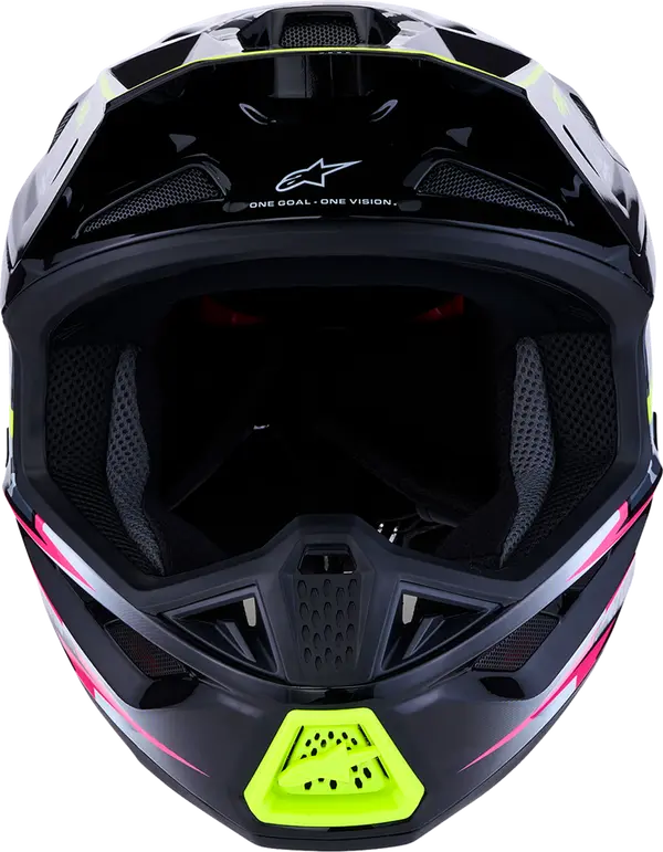 Alpinestars Helm SM7 BLASTER Zwart/Grijs/Fluor Geel